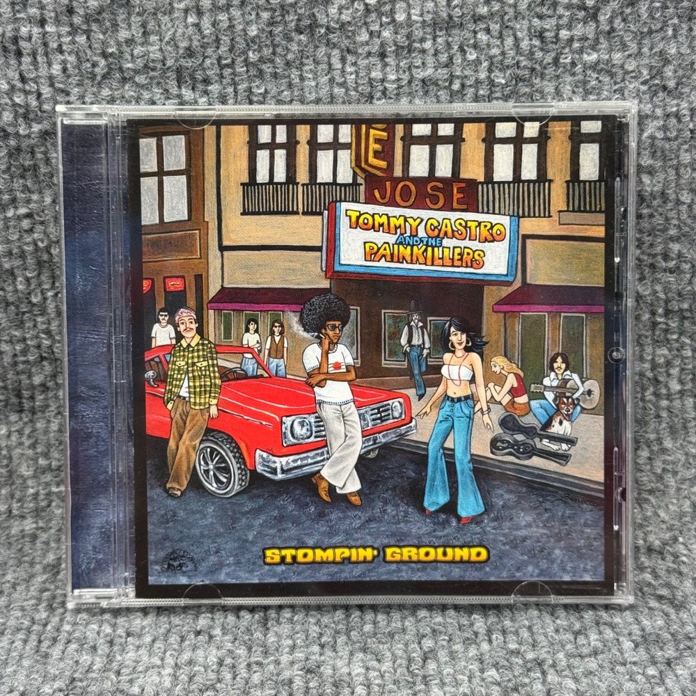 Tommy Castro and the Painkillers Stompin Ground CD 2017 Alligator Records Blues